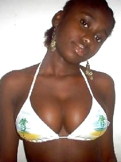 I Love Black GF Shaved Black Pussy