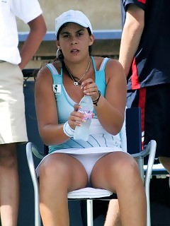 Sexy Pretty Girls Tennis Black Female Models