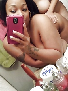 Selfie Collection Black Girls Black Girl Swallows Cum