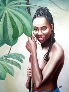 Shocking Africa Eating Black Pussy