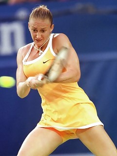 Sexy Pretty Girls Tennis Ebony Lick