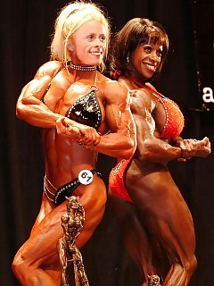 Muscle Black Women Ebony Handjob