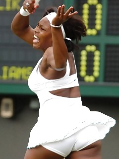Sexy Pretty Girls Tennis Ebony Bondage