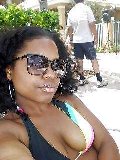 Black Girlfriends Ebony Cleavage