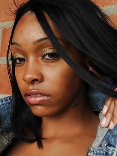 Nadia - Ebony Cum In Her Mouth XXX - Atk Exotic
