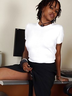 Ryoko - Sexy Pretty Black Girl Gets Hard Ass Fuck - Atk Exotic