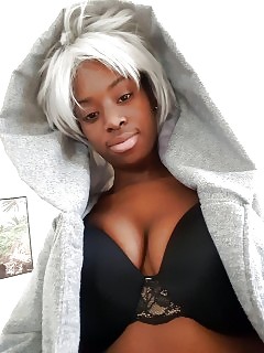 Selfie Collection Black Girls POV Ebony