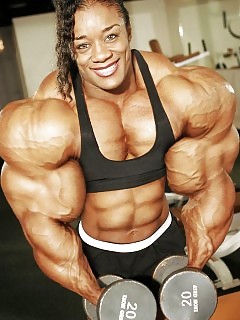 Muscle Black Women Ebony Female Dom
