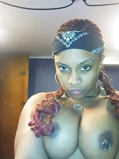 Sexy Pretty African Goddess Ebony Jailbait
