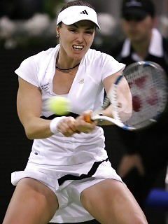 Sexy Pretty Girls Tennis Ebony Rimjob