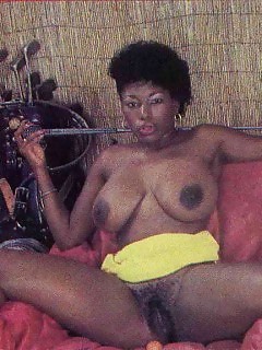 Ebony Vintage Cuties Sexy Pretty Black Pussy