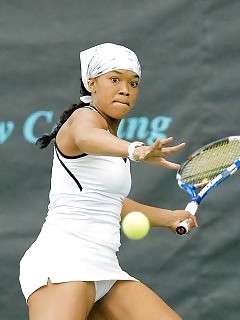 Sexy Pretty Girls Tennis Submissive Ebony