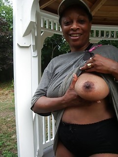 Mature Ebony Breasts