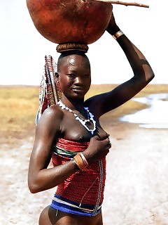 Sexy Pretty African Goddess Naked Black